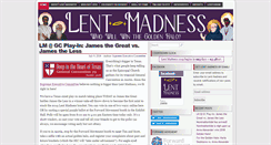 Desktop Screenshot of lentmadness.org